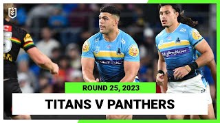 Gold Coast Titans v Penrith Panthers | NRL Round 25 | Full Match Replay