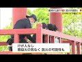 放火の可能性も 唐津市の公園で東屋が燃える不審火【佐賀県】 (23/05/17 18:40)