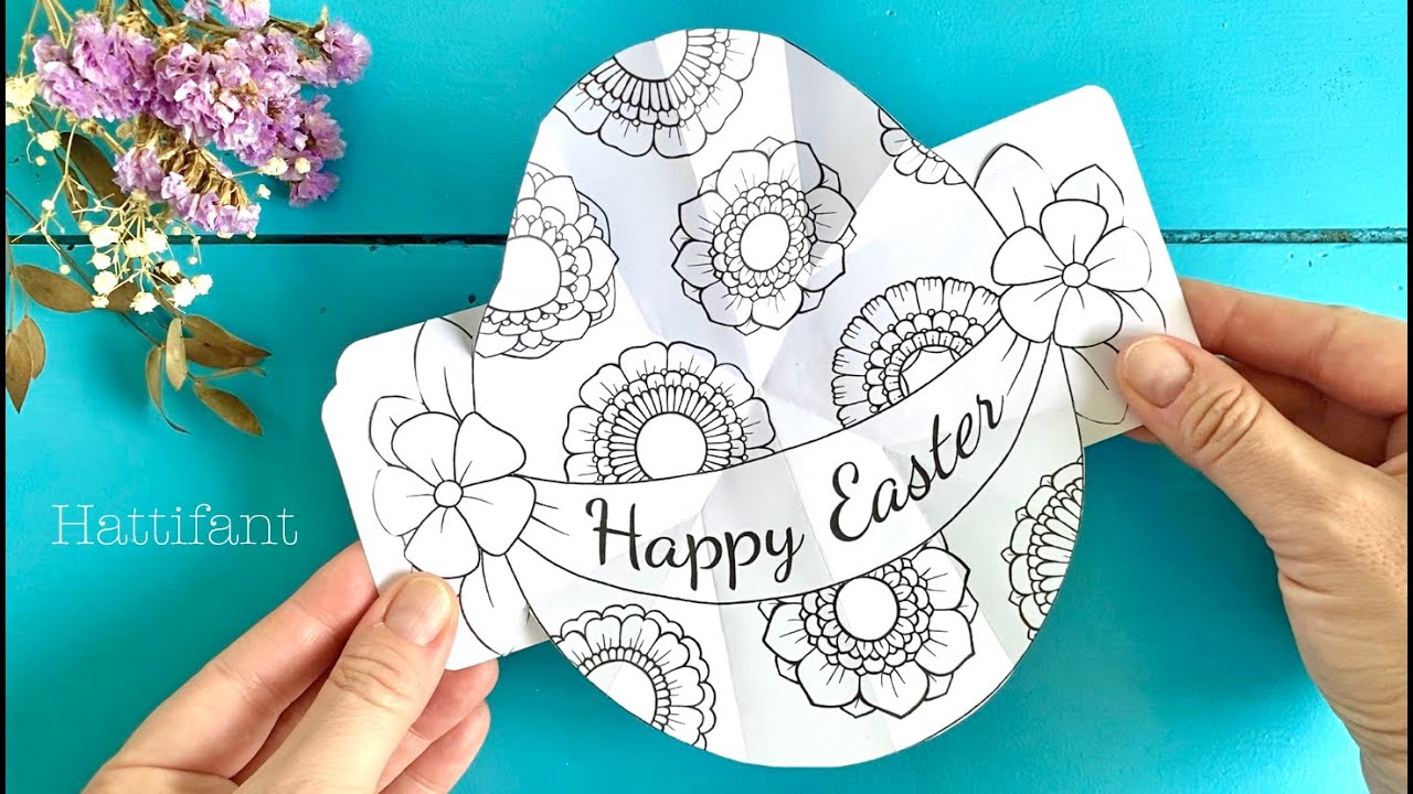Hattifant | EASTER Explosion Card - Pop Up Card TUTORIAL - YouTube