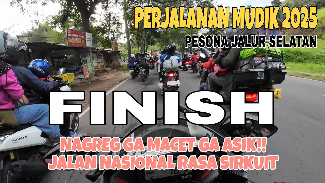 PERJALANAN MUDIK 2025. FINISH JAKARTA - CILACAP 16 JAM