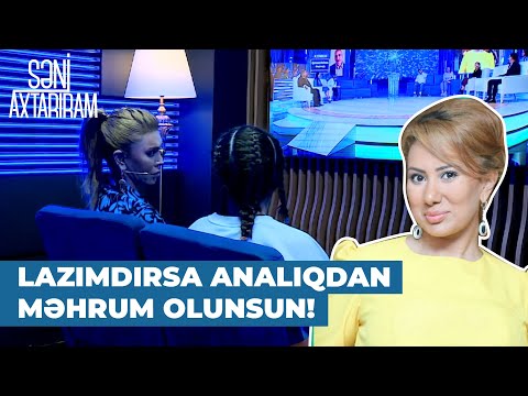 Səni Axtarıram | Təranə Səmədovanın qızı ağladı |Bacımla birlikdə Rəqsanə xalagildə qalmaq istəyirəm