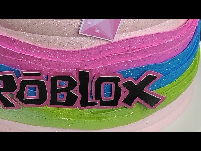 ROBLOX Mundo Virtual Sandbox Menina Rosa Aniversário Tema Festa Decoração  Bandeira Balão Bolo Inserção Festa Feriado Menina Bonito Festa - AliExpress