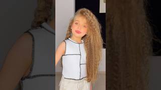 Do You Like Curly Hair? 👩‍🦱🥰@Ayatfamliy #Sultanfayzo #Family #Shorts