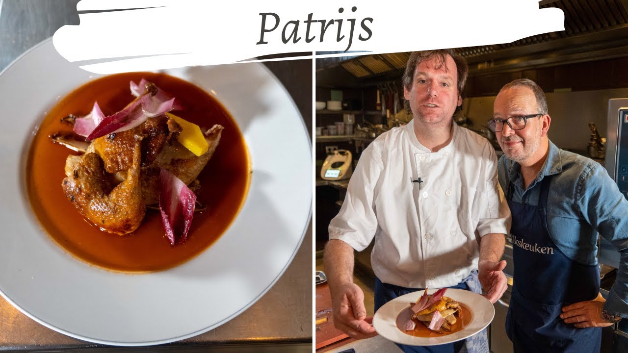 Koken met Rik de Jonge en Marcus Huibers: Patrijs