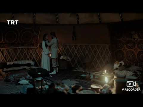 Ertugrul Bey And Halima Sultan Night Romantic Scene Ertugrul Gazi Season 3 In Urdu Hindi 