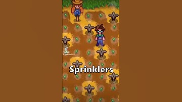 STOP Sleeping On Basic Sprinklers 💧#sdvtips #sdvguide #sdv #stardew #stardewvalley #tips #tricks