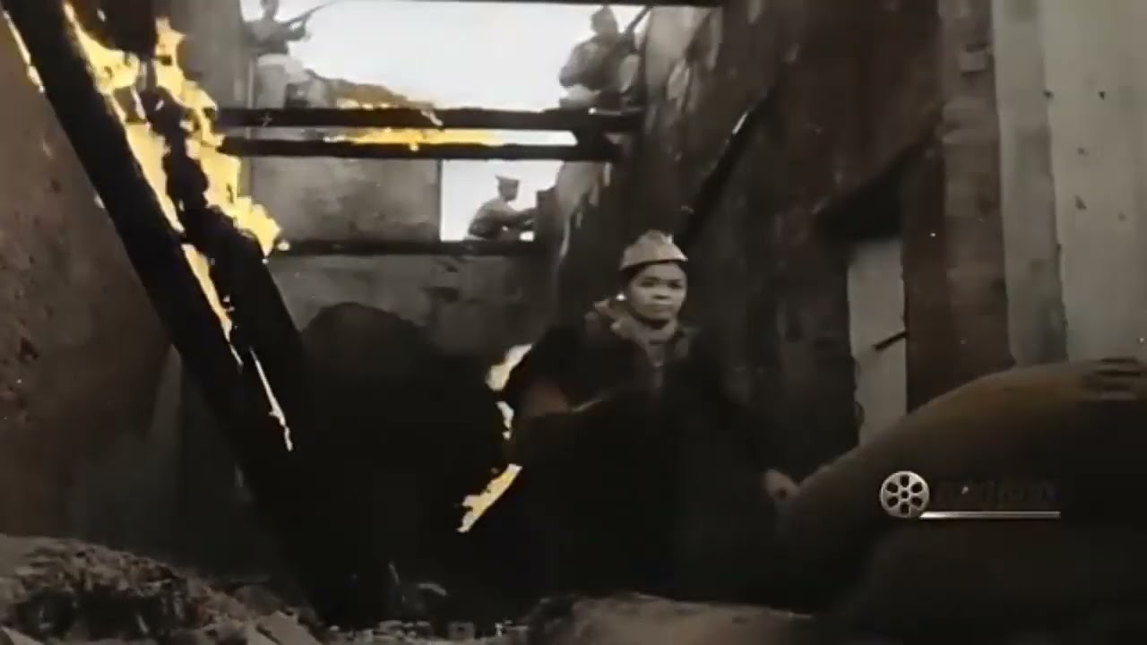 Vietminh Offensive- Battle of Hanoi 1946 (Colorized)