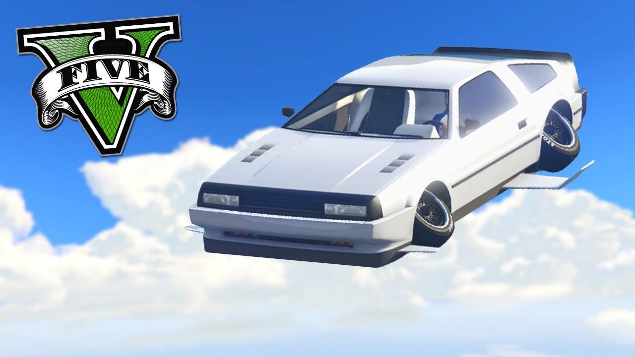 Para voar por um carro em GTA 5 online