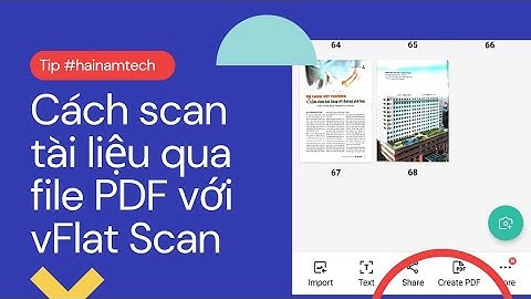 Hướng dẫn cách chụp/scan tài liệu qua file PDF để nộp lên VNeID, Cơ quan thuế, Cổng dịch vụ công