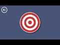 How to Make a Bullseye Target | Illustrator Tutorial