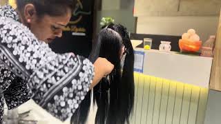 How to sreat cut #hairstyle #neelam