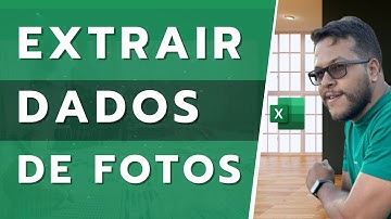 Extrair dados de imagem para o Excel