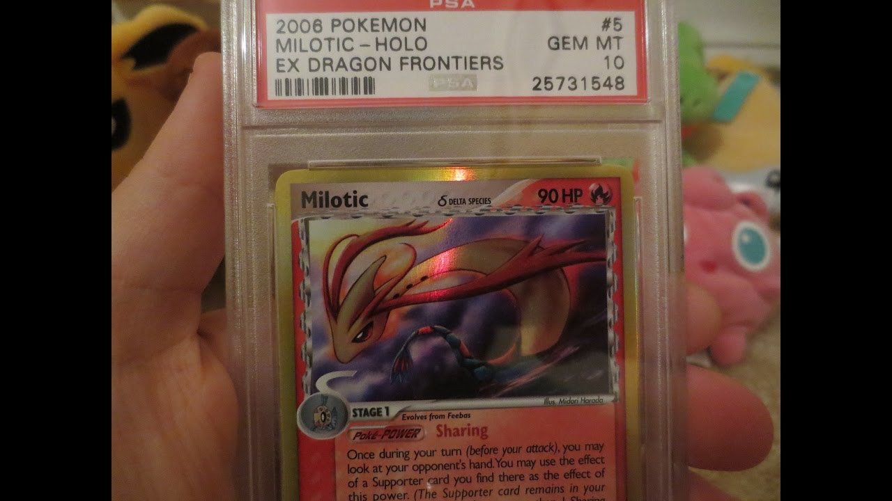 Pokemon BCBM: PSA 10 Milotic Holo (Ex Dragon Frontiers)