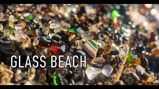 A clear sunrise on glass beach in mackerricher state park, near fort
bragg, california. from day, you can observe the northern mendoci...