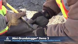 Mini-Grundotugger® Pull & Splitting Demo: Mini-Winch System