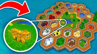 Construí un ZOO para TODOS los Animales en Minecraft Survival