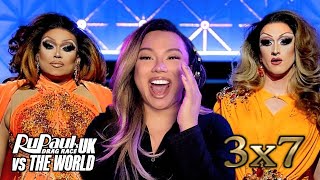 RUPAULS DRAG RACE UK VS THE WORLD SEASON 3 EPISODE 7 REACTION | Olympian Makeovers