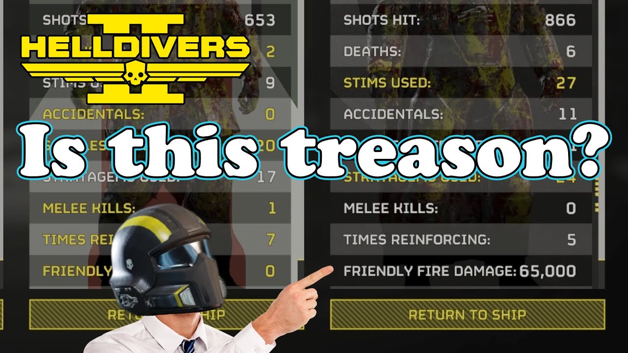 [Helldivers 2] Keep the Airburst away from this man