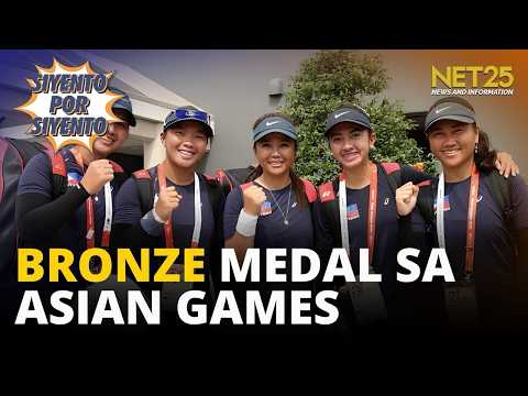 PH women's soft tennis team, nanalo ng bronze sa Asian Games