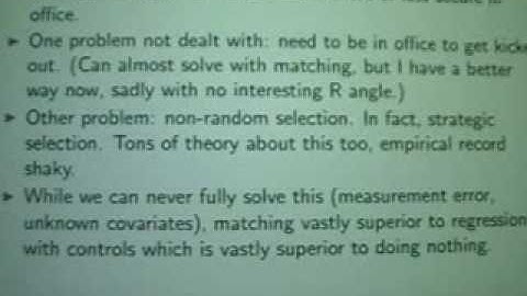 Econometrics in R using Zelig and MatchIt, part 4/5