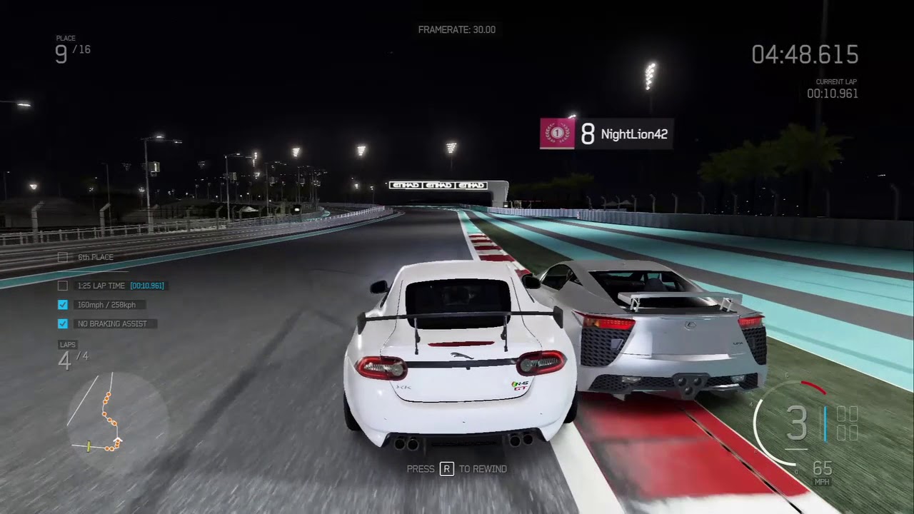 Forza 6: Epic Jaguar race (The car nearly exploded) MUST SEE!!!!!!