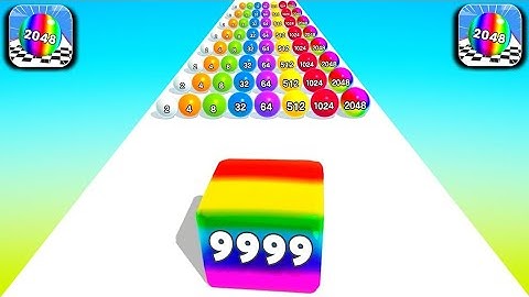 Satisfying Mobile Games A-Z Ball Run Play 1000 Levels Tiktok Gameplay iOS, Android Walkthrough