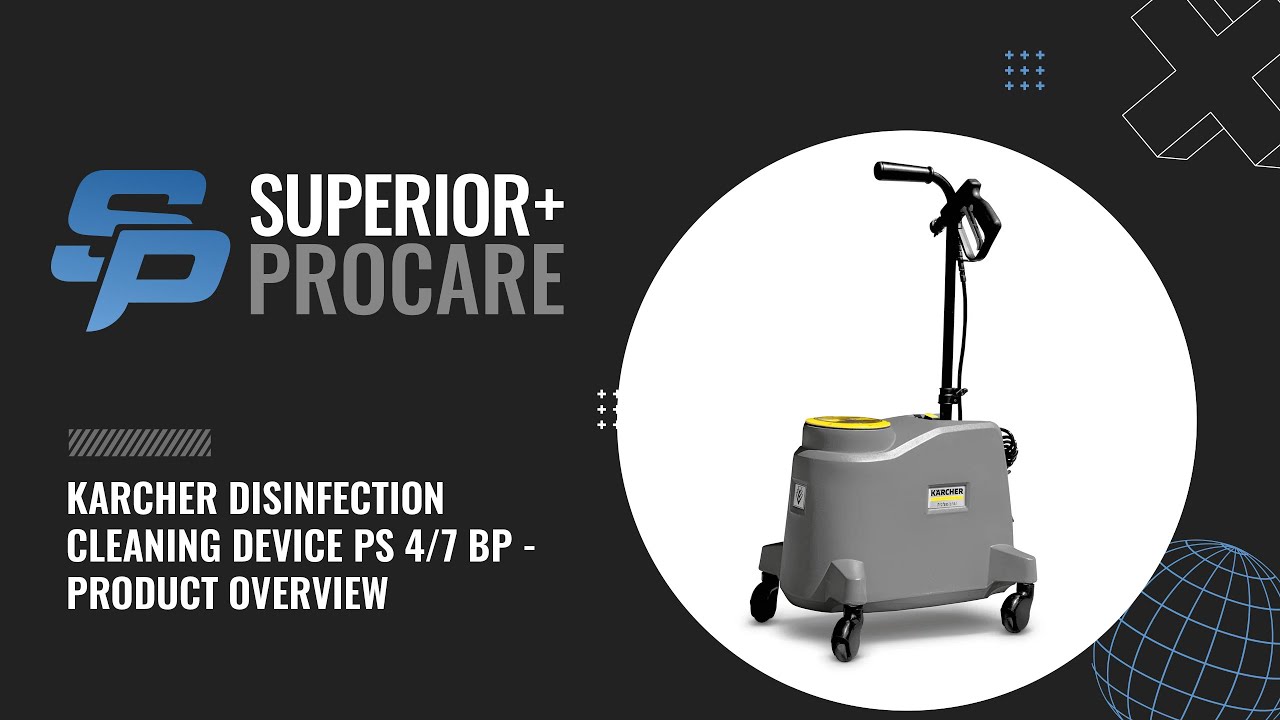 KARCHER DISINFECTION CLEANING DEVICE PS 4/7 BP - PRODUCT OVERVIEW