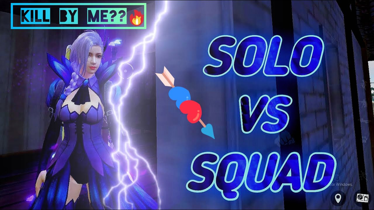 solo vs squad 😡 revenge gameplay #totalgaming 1vs 4 Pc squad 🔥 - YouTube