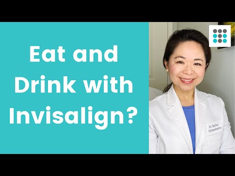 EATING AND DRINKING WITH ALIGNERS?