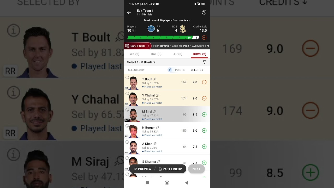 RR vs RCB Dream11, RR vs RCB Dream11 Prediction, Rajasthan Royals Vs Royal Challengers Bangalore IPL