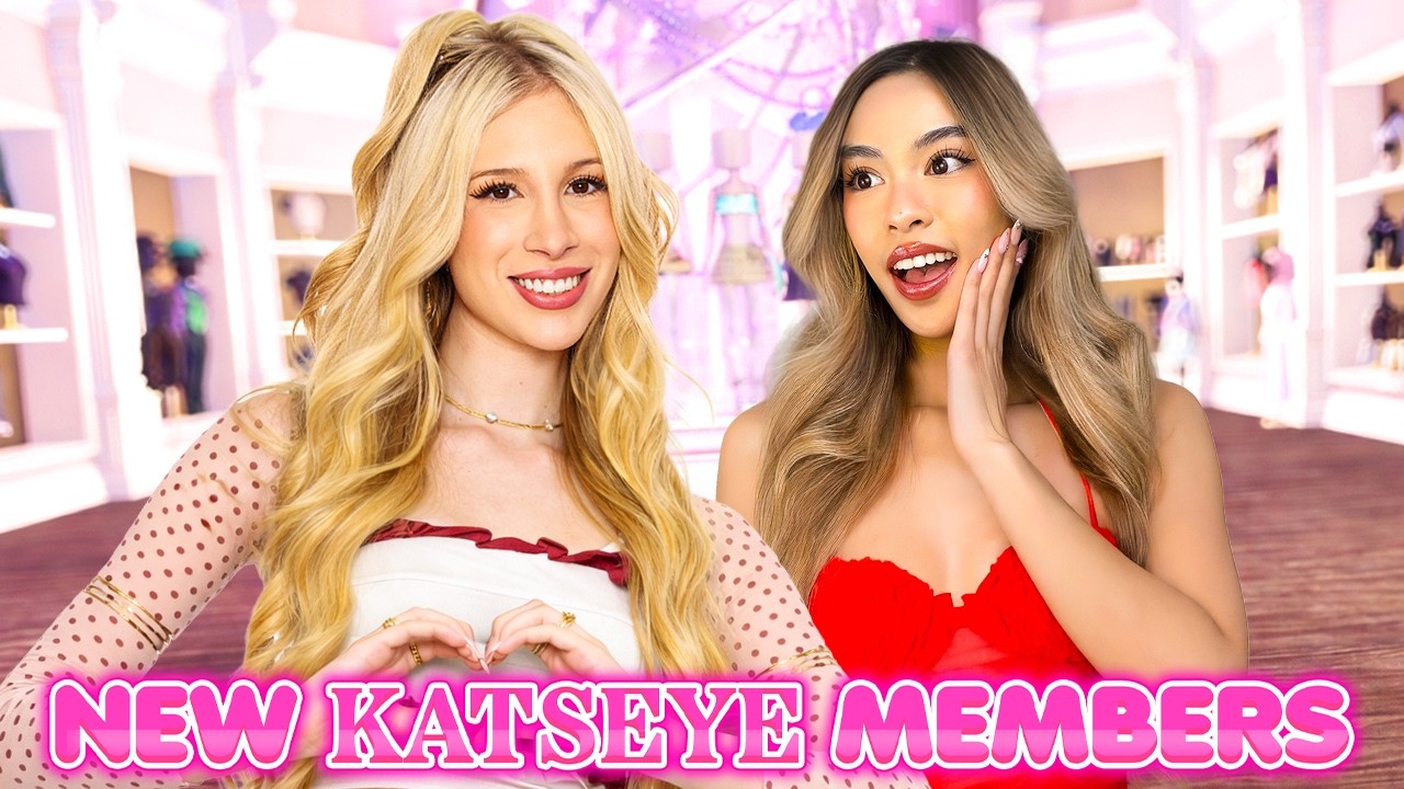 We became the NEWEST MEMBERS of KATSEYE in DRESS TO IMPRESS...