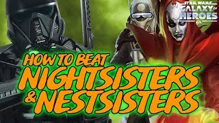 TW & GA COUNTERS: ALWAYS Beat Nightsisters & NestSisters with Imperial Troopers! SWGOH