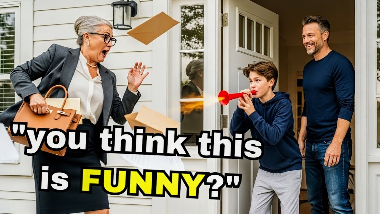 HOA Karen Used Her Master Key on My Door — My Son’s Savage Payback Left Her Speechless!
