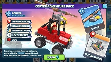Copter Adventure Pack | LEGO Hill Climb Adventures - Walkthrough Gameplay Part - 16