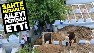 Sahte Mezarlık Yüzünden İki Kabir Taşındı Resimi