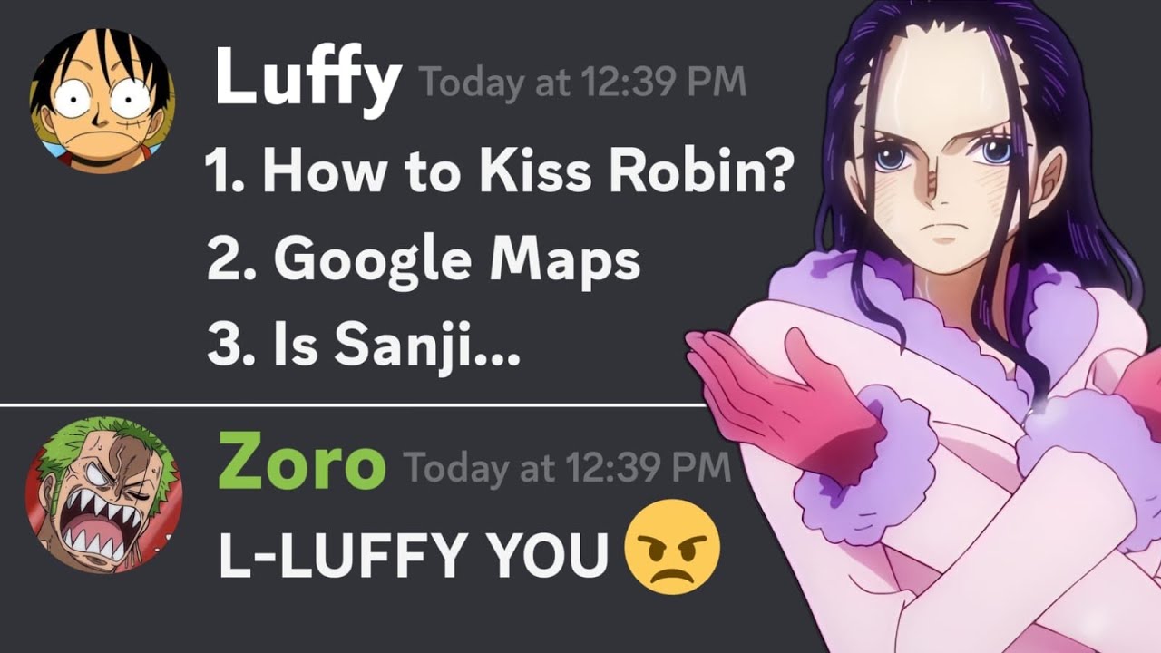 If Luffy Found Zoro's Search History...