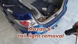 Mazda 6 ( 2003–2016 ) How to replace rear tai light