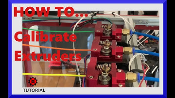 Calibrating Multiple Extruders for 3D Printing