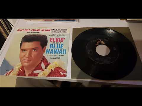 Elvis Presley Rock A Hula Baby 1961 Rock N Roll RCA 47 7968