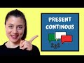 The PRESENT CONTINUOUS in Italian (Examples & Practice)