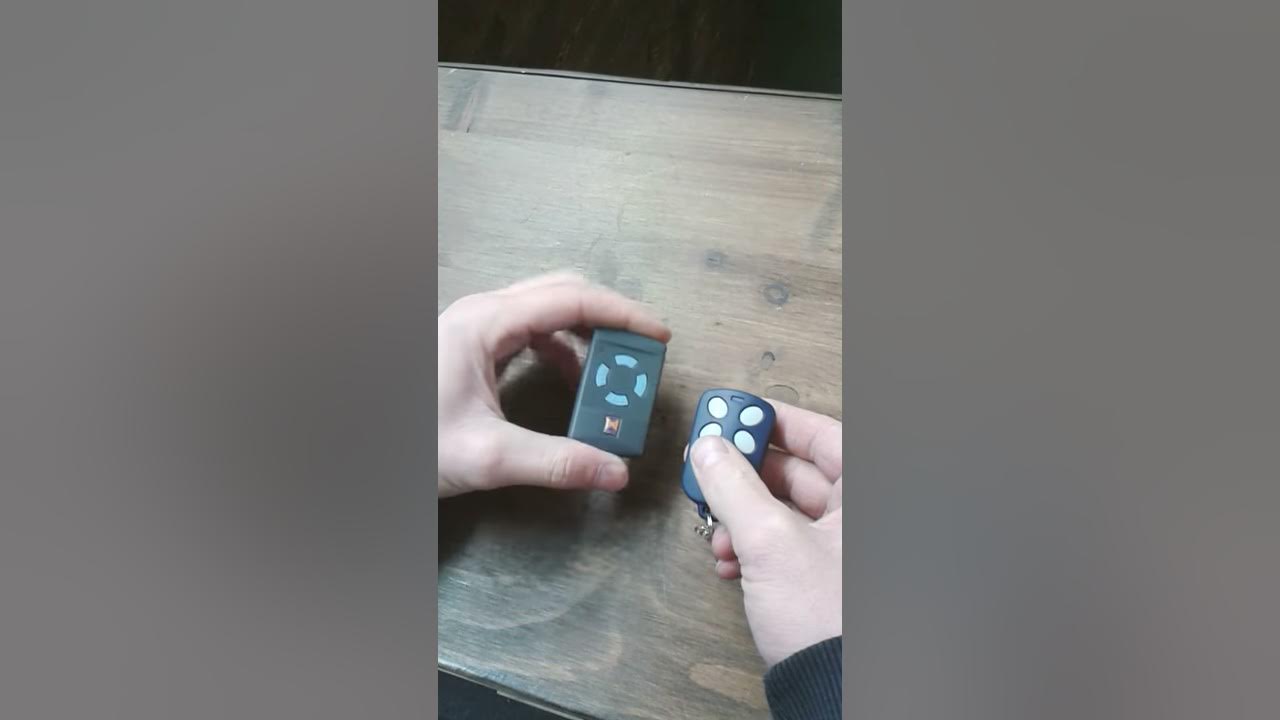 Hörmann Handsender Dublicator HSM 4 - Multi 4 programmieren - YouTube