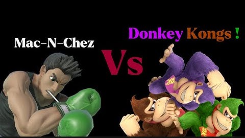 Little Mac vs Donkey Kong | Smash Bros￼