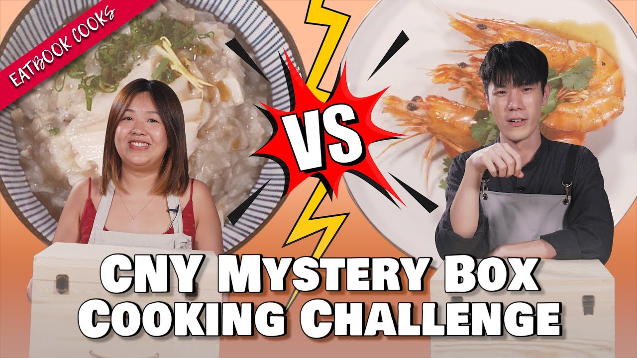 Eatbook CNY Mystery Box Cooking Challenge   Eatbook Cooks   EP 31