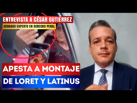 APESTA a MONTAJE: Que CURIOSO que LATINUS pudo GRABAR a CLAUDIA con ENCAPUCHADOS: César Gutiérrez