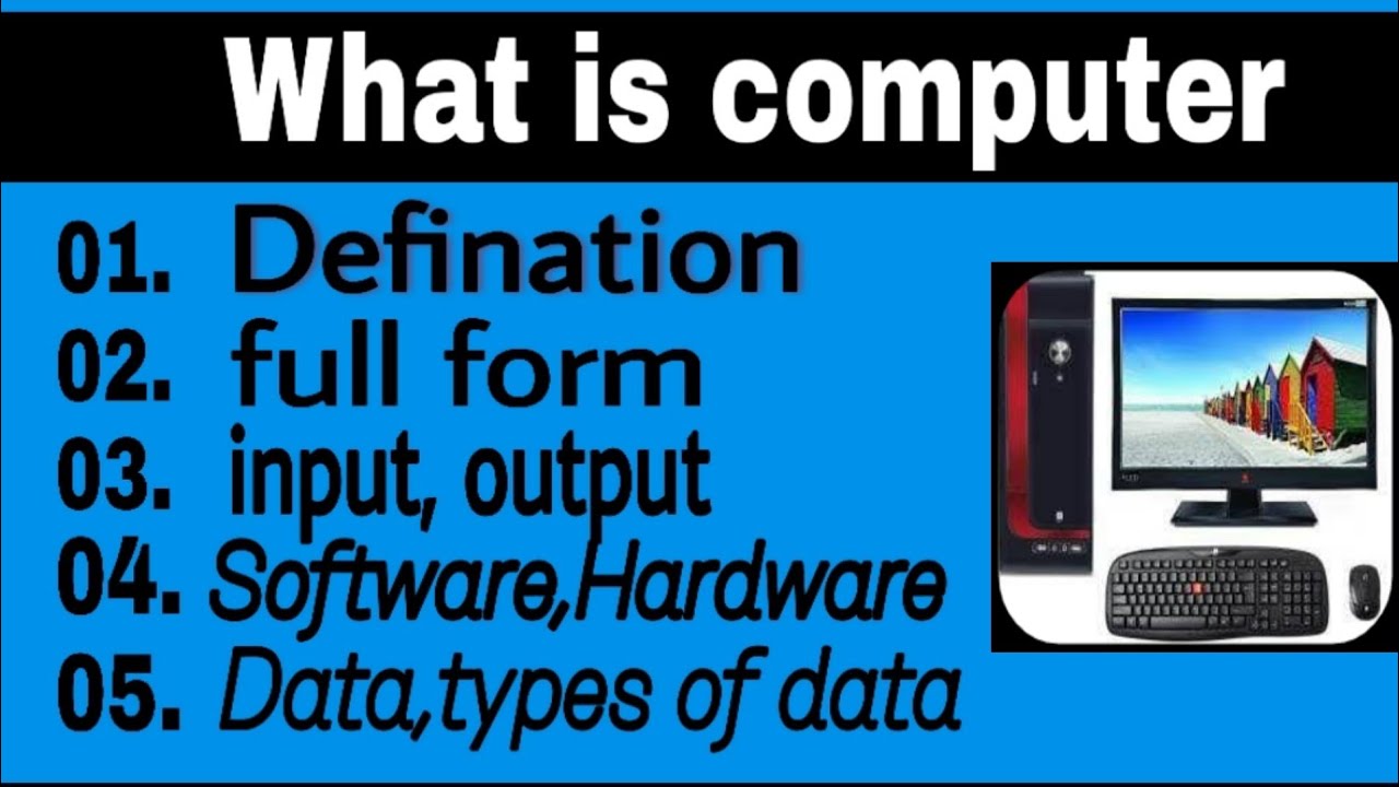 Computer Kya Hi what Is Computer Hindi Me Input Output device computer-kya-hi-what-is-computer-hindi-me-input-output-device