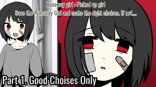 Runaway girl : Picked up girl  Part 1 (Good Choises) screenshot 3