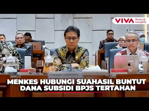 House of Representatives Presses Health Minister on 10 Trillion Rupiah Funds at Finance Ministry:...