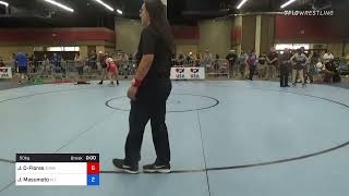 50 Kg Consi Of 16 - Jennifer Cisneros-Flores, Somar Wrestling Club Vs Jaci Masumoto, All Americ