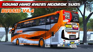 Kodename Sound Hino Rn285 Ngorok Suos Bussid V4.4 Bus Simulator Indonesia