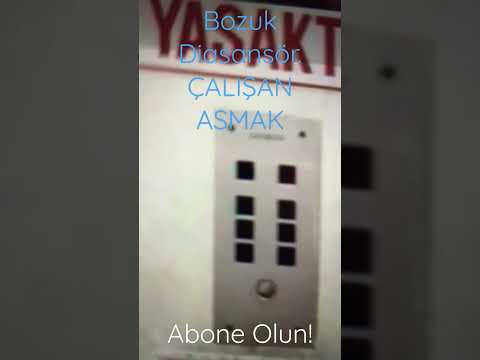 Bozuk Diasansör. ÇALIŞAN